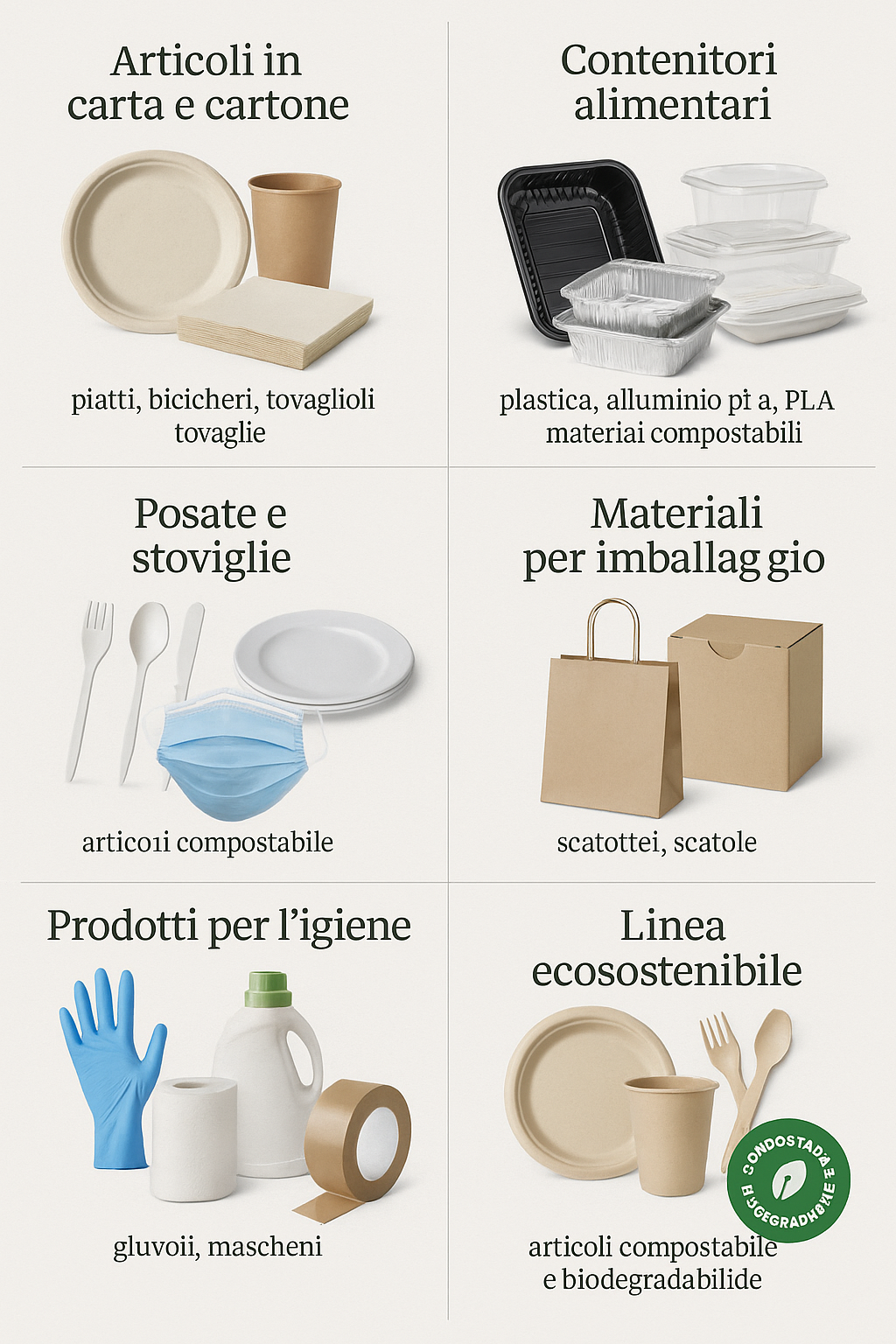 Prodotti Monouso