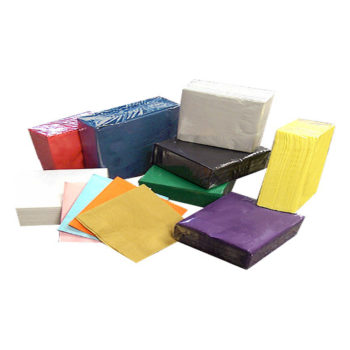 Tovaglioli ovattati 33x33 - 50 pz - Vari colori