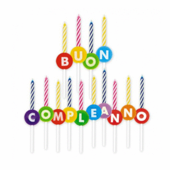 Candelina per compleanno