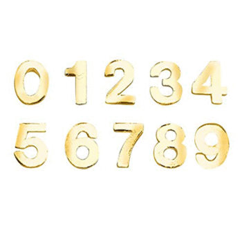 Numeri assortiti da 0 a 9