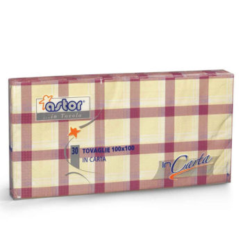 Tovaglia 100x100 Scozzese 50 PZ.